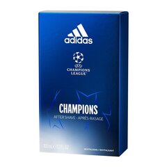 ADIDAS UEFA VIII raseerimisjärgne losjoon 100ml hind ja info | Raseerimisvahendid | kaup24.ee