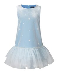 Голубое бархатное платье для девочек Gulliver цена и информация | Платья для девочек | kaup24.ee
