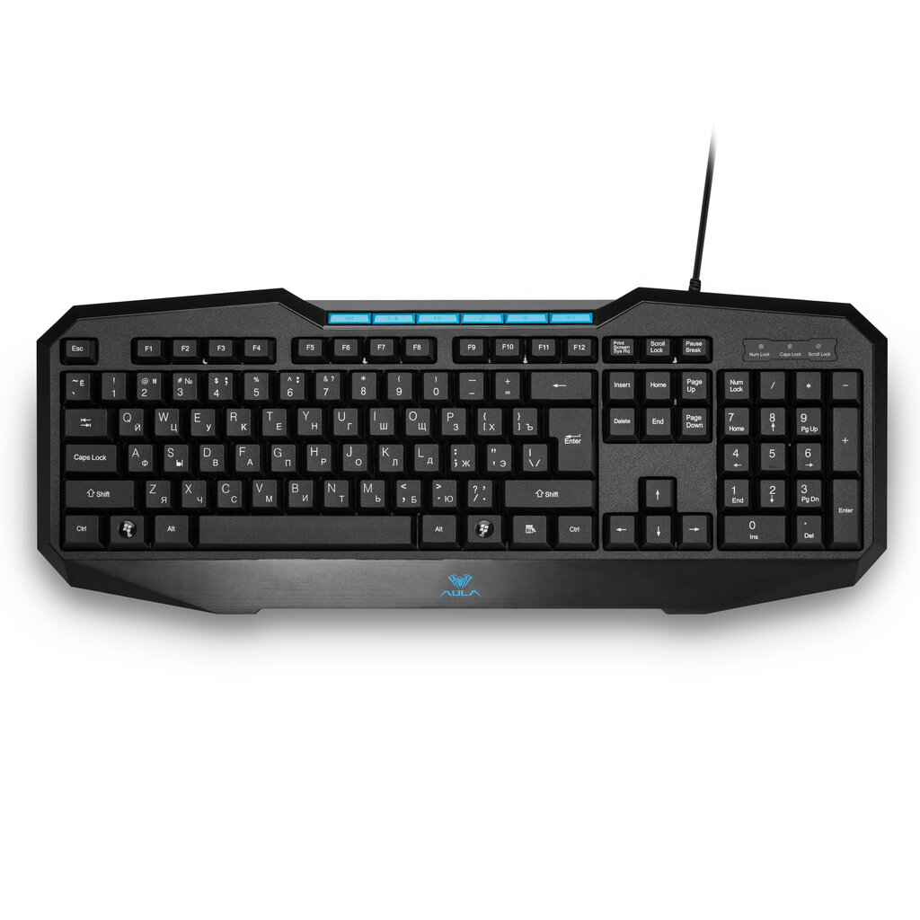 Klaviatuur AULA Adjudication expert gaming keyboard, EN hind ja info | Klaviatuurid | kaup24.ee