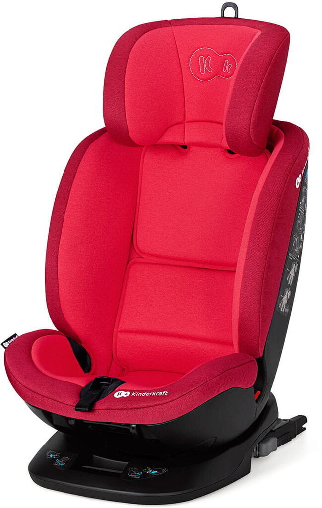 Turvatool Kinderkraft Xpedition, 0-36 kg ISOFIX, red hind ja info | Turvatoolid | kaup24.ee