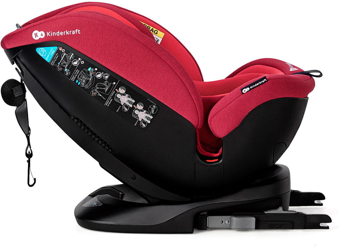 Turvatool Kinderkraft Xpedition, 0-36 kg ISOFIX, red hind ja info | Turvatoolid | kaup24.ee