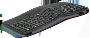 Juhtmeta Delux GM902 klaviatuur, must цена и информация | Клавиатуры | kaup24.ee