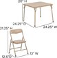 Kokkupandav laste laud kahe tooliga hind ja info | Laste lauad ja toolid | kaup24.ee