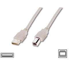 USB 2.0 кабель для принтера, 3 m цена и информация | Кабели и провода | kaup24.ee
