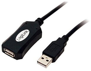 LogiLink UA0001A, USB-A, 5 м цена и информация | Кабели и провода | kaup24.ee