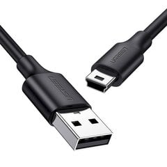 Ugreen US132, USB - Mini USB, 0.25m (black) цена и информация | Кабели для телефонов | kaup24.ee