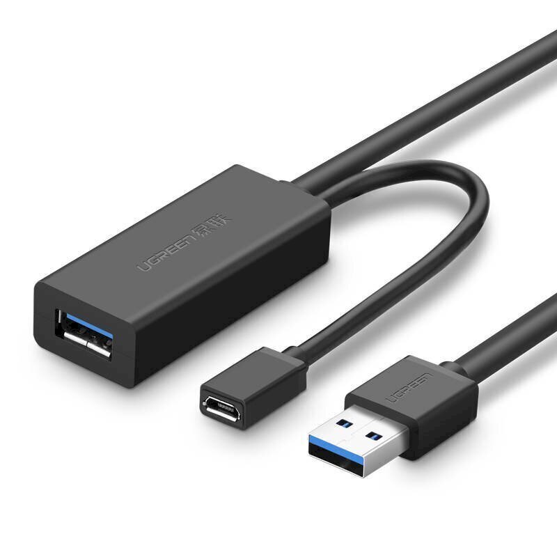 Ugreen US175, USB 3.0, micro USB, 5m hind ja info | Mobiiltelefonide kaablid | kaup24.ee