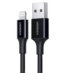 Ugreen US155, USB - Lightning Cable, 2m hind ja info | Mobiiltelefonide kaablid | kaup24.ee