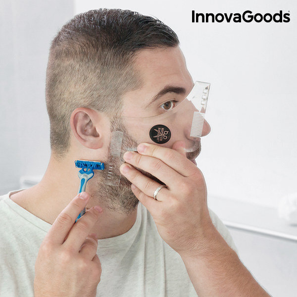 Hipster Barber InnovaGoods habeme raseerimisvorm hind ja info | Raseerimisvahendid | kaup24.ee