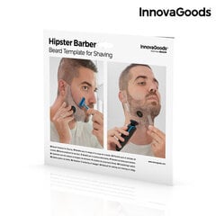 Шаблон для бритья бороды и щетины hipster barber innovagoods цена и информация | Средства для бритья | kaup24.ee