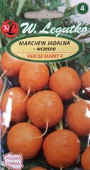 Морковь ранняя Pariser Markt 4 цена и информация | Семена овощей, ягод | kaup24.ee