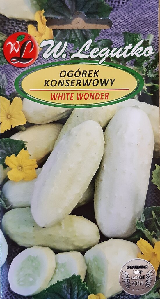 Põld kurk White Wonder, 2 tk цена и информация | Köögivilja-, marjaseemned | kaup24.ee