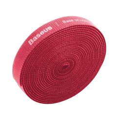 Baseus Rainbow Circle Velcro Straps 3m Red цена и информация | Кабели для телефонов | kaup24.ee