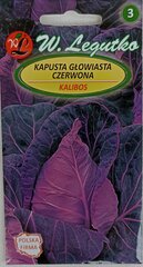 Punane kapsas kooniline Kalibos, 2 tk hind ja info | Köögivilja-, marjaseemned | kaup24.ee