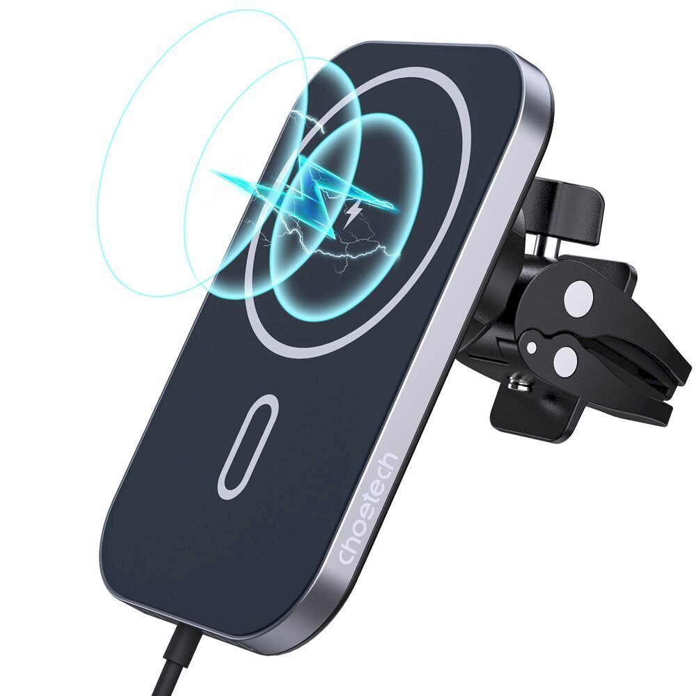 Choetech Car Magnetic Mount Inductive Qi Charger 15W T200-F hind ja info | Mobiiltelefonide laadijad | kaup24.ee