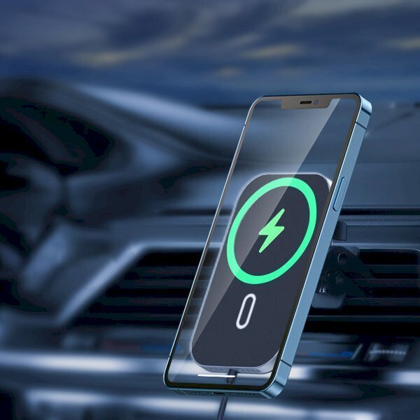 Choetech Car Magnetic Mount Inductive Qi Charger 15W T200-F hind ja info | Mobiiltelefonide laadijad | kaup24.ee