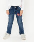 Tüdrukute soojad teksad Gulliver, sinine hind ja info | Tüdrukute retuusid, püksid | kaup24.ee