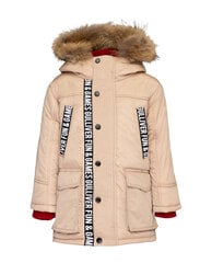 Бежевое зимнее полупальто для мальчиков Gulliver цена и информация | Куртки для мальчиков | kaup24.ee