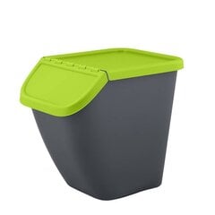 BranQ prügisorteerimiskast Pelican, 23 l, roheline цена и информация | Мусорные баки | kaup24.ee