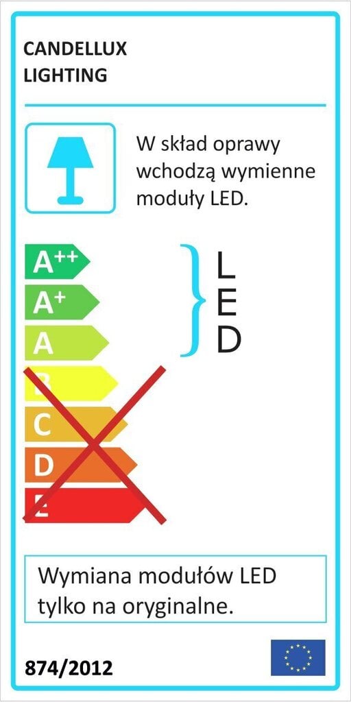 Candellux lighting valgusti Aquila 13-63151 hind ja info | Laelambid | kaup24.ee