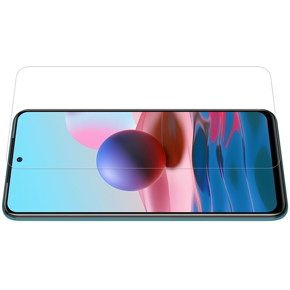 Kaitseklaas Nillkin Amazing H Tempered Glass Screen Protector 9H, sobib Xiaomi Redmi Note 10 / Redmi Note 10S цена и информация | Ekraani kaitsekiled | kaup24.ee