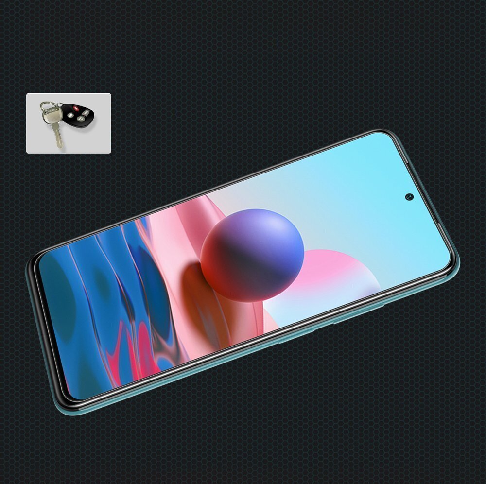Kaitseklaas Nillkin Amazing H Tempered Glass Screen Protector 9H, sobib Xiaomi Redmi Note 10 / Redmi Note 10S цена и информация | Ekraani kaitsekiled | kaup24.ee