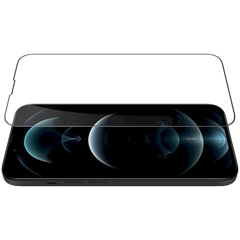 Kaitseklaas Nillkin CP+PRO Ultra Thin Full Coverage Tempered Glass with Frame 0,2 mm 9H, sobib iPhone 13 mini цена и информация | Ekraani kaitsekiled | kaup24.ee