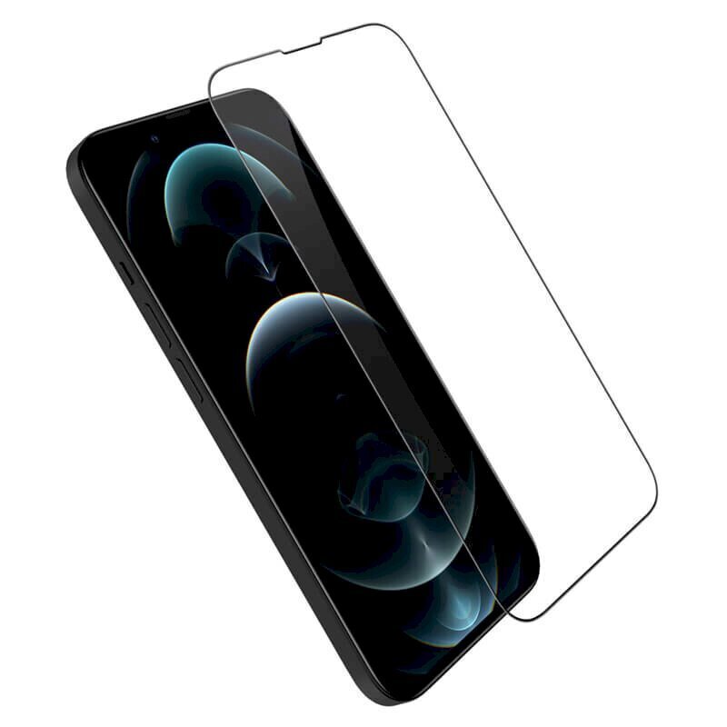 Kaitseklaas Nillkin CP+PRO Ultra Thin Full Coverage Tempered Glass with Frame 0,2 mm 9H, sobib iPhone 13 Pro / iPhone 13 цена и информация | Ekraani kaitsekiled | kaup24.ee