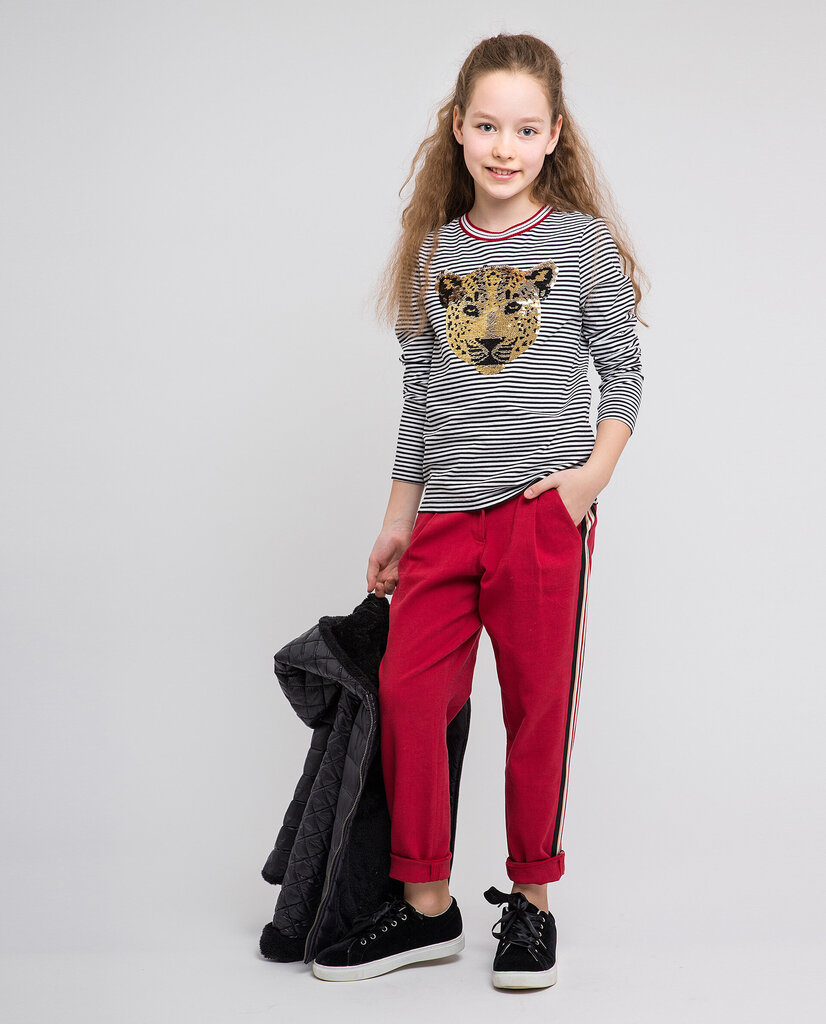 Tüdrukute püksid Gulliver, punane hind ja info | Tüdrukute retuusid, püksid | kaup24.ee