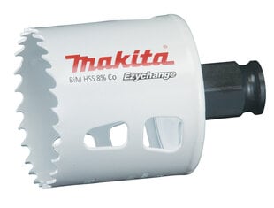 E-03822 EZYCHANGE BI-METALL Caurumzāģis 51mm Makita цена и информация | Механические инструменты | kaup24.ee