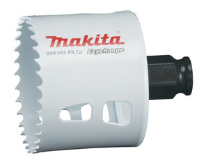 E-03872 EZYCHANGE BI-METALL Caurumzāģis 60mm Makita цена и информация | Механические инструменты | kaup24.ee