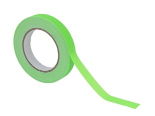 Клейкая лента Gaffa Tape (неоново-зеленая, светится в темноте) цена и информация | Принадлежности для музыкальных инструментов | kaup24.ee