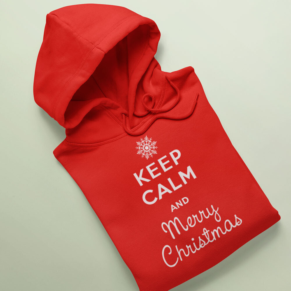 Džemper, Keep calm Merry Christmas hind ja info | Originaalsed pusad | kaup24.ee