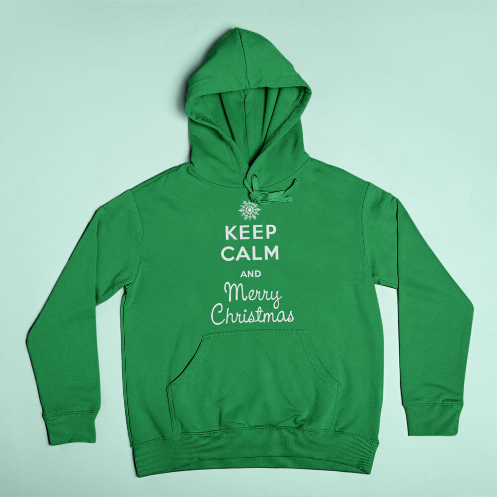 Džemper, Keep calm Merry Christmas hind ja info | Originaalsed pusad | kaup24.ee