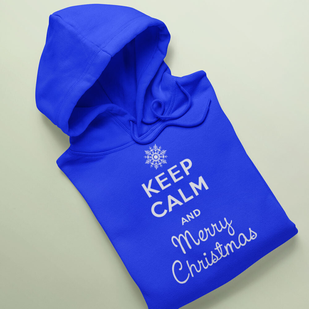 Džemper, Keep calm Merry Christmas hind ja info | Originaalsed pusad | kaup24.ee