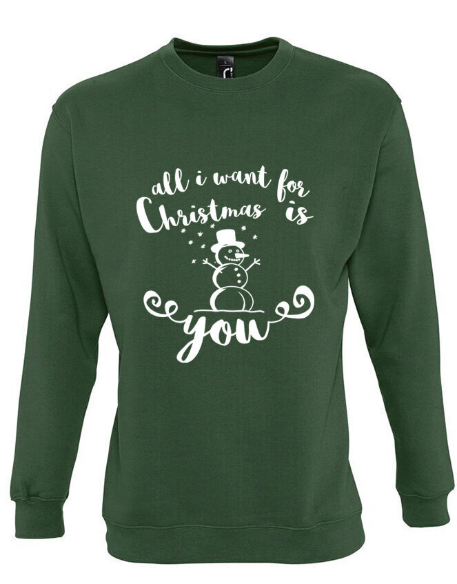 Pluus All I want for Christmas is you hind ja info | Originaalsed pusad | kaup24.ee