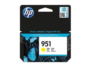HP 951 Yellow Officejet Ink Cartridge hind ja info | Tindiprinteri kassetid | kaup24.ee