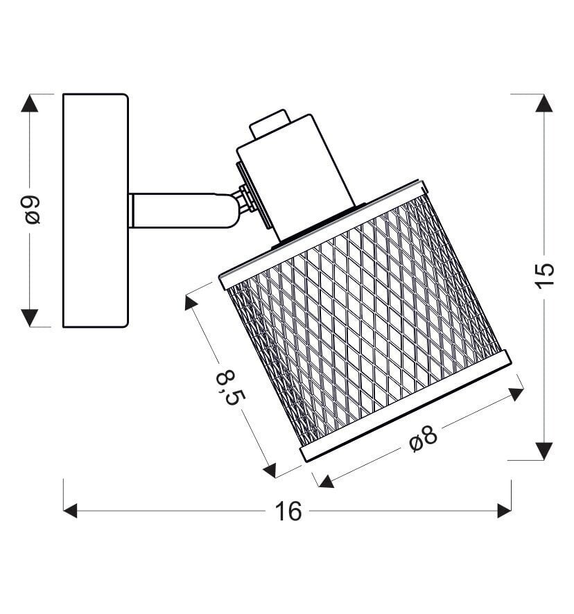 Candellux seinavalgusti Canabera hind ja info | Seinavalgustid | kaup24.ee