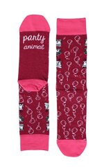 Хлопковые носки Party Animal, тёмно-розовые, с изображением воздушных шариков цена и информация | Женские носки | kaup24.ee