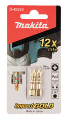 Торсионный наконечник Makita B-42226 T, 25-65 мм (3) Dbl-End  цена и информация | Механические инструменты | kaup24.ee