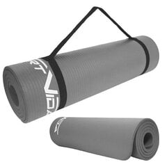 Treeningmatt SportVida NBR Non-Slip Exercise Mat 180x60x1 cm, hall hind ja info | Joogamatid | kaup24.ee