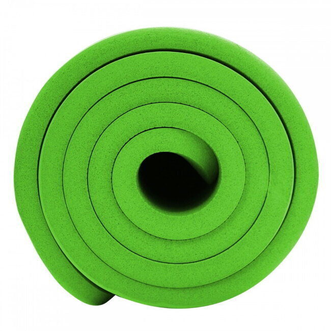 Treeningmatt SportVida NBR Thicker Non-Slip Exercise Mat 180x60x1.5 cm, roheline hind ja info | Joogamatid | kaup24.ee