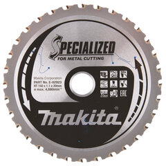 T.C.T saeketas 150 x 1.1 x 20 mm, 0° T32 E-02923 Makita цена и информация | Пилы, циркулярные станки | kaup24.ee