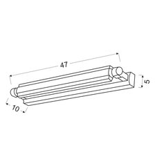 Candellux seinavalgusti Quasar hind ja info | Seinavalgustid | kaup24.ee