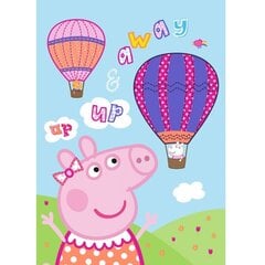 Плед для детей Peppa Pig, 100x140 cм цена и информация | Покрывала, пледы | kaup24.ee