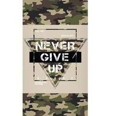 Детское полотенце Never give up, 70x140cм цена и информация | Полотенца | kaup24.ee