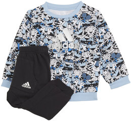 Cпортивные костюмы Adidas I Aop Jog Ft Black Blue H65806 H65806/80 цена и информация | Комплекты одежды для новорожденных | kaup24.ee