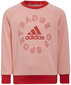 Adidas Spordikostüümid Lk Logo Jog Set Red Pink H65799 H65799/128 hind ja info | Tüdrukute retuusid, püksid | kaup24.ee