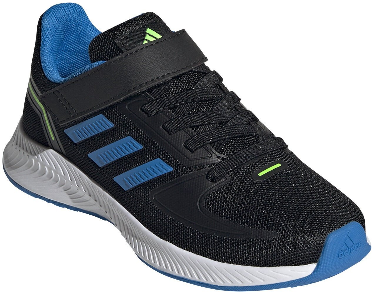 Adidas Jalatsid Runfalcon 2.0 El K Black Blue GV7752 GV7752/12.5K цена и информация | Laste spordijalatsid | kaup24.ee