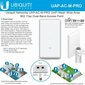 Juhtmevaba pääsupunkt UBIQUITI UNIFI UAP AC PRO MESH, 1750 Mbp/s, valge цена и информация | Juhtmeta pöörduspunktid  (Access Point) | kaup24.ee